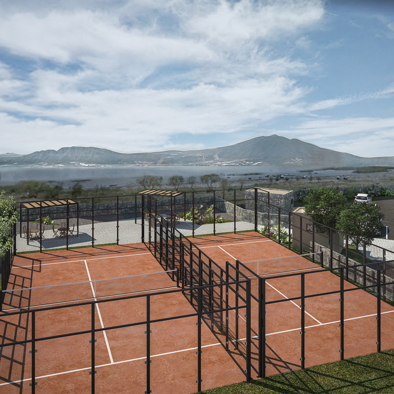Trela cancha de padel