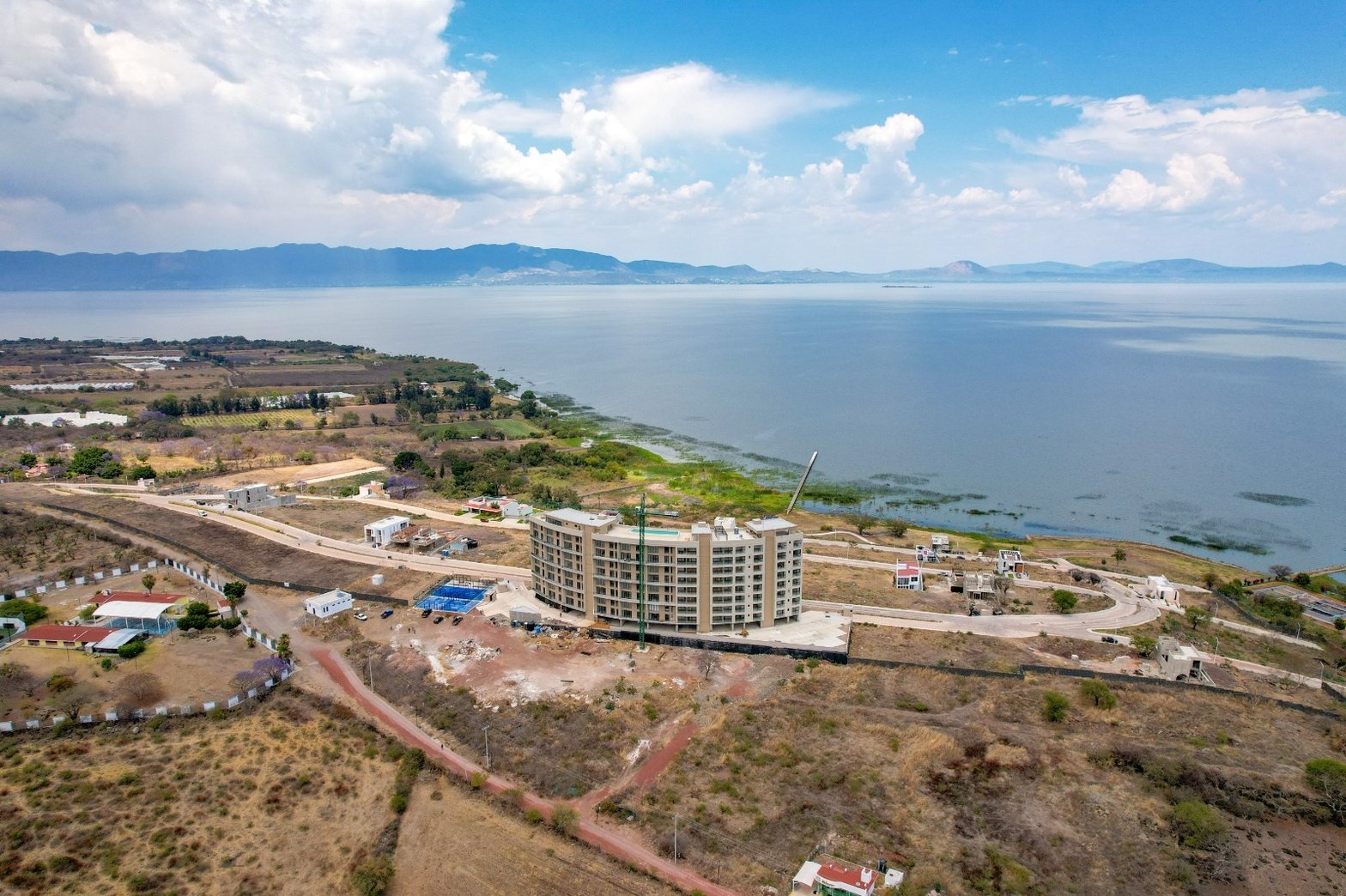 Vista aérea del proyecto Trela Chapala